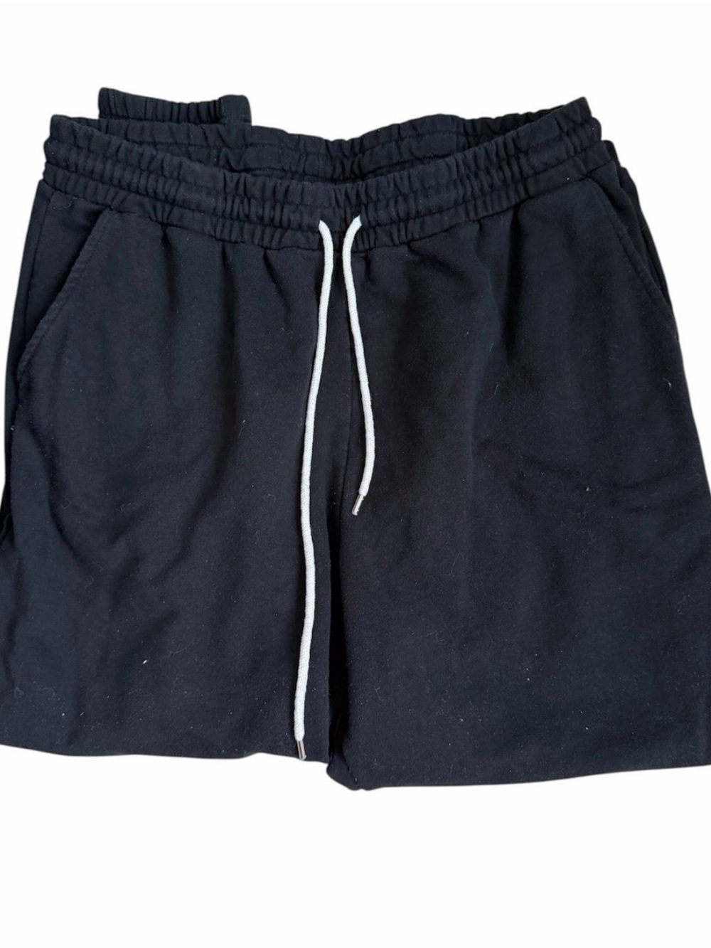 Forever 21 Plus Black Lounge Shorts 2X Soft Drawstring Shorts